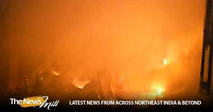 Gujarat: Fire breaks out at wood warehouse in Godhra