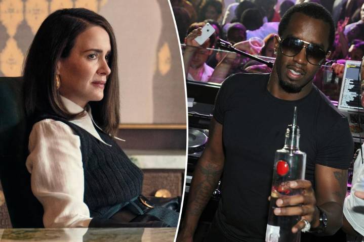 Sarah Paulson jokes about Sean 'Diddy' Combs' baby oil obsession, 'Freak
