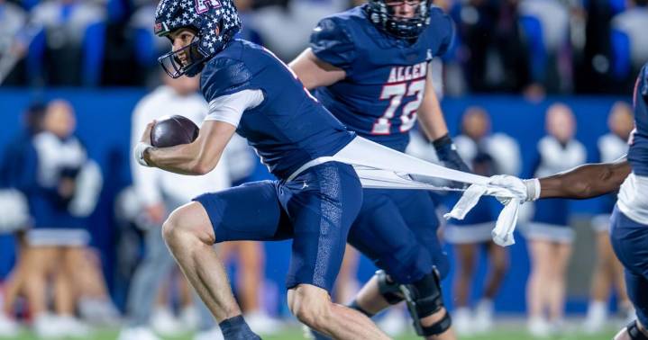 Allen cruises past Lake Highlands in area round