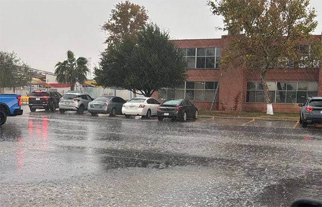 Se presentan lluvias fuertes y tormenta eléctrica en región Norte de Coahuila