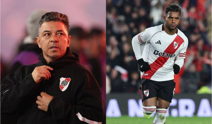 Gallardo no ‘perdonó’ a Miguel Borja: la borrada Monumental de River