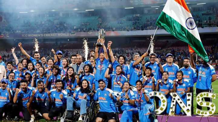 Bollywood buzzes with excitement after Women in Blue dazzle with World Cup win