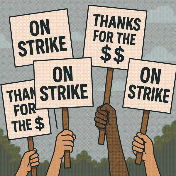 Should Business Owners Be Forced To Pay Workers to Strike Against Them?