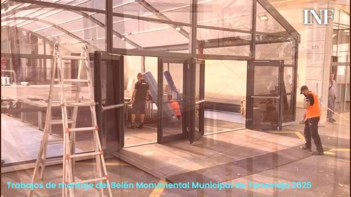 El pesebre en Torrevieja huele a vino de La Mata