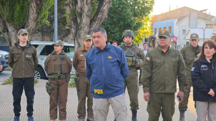 Operación Fortaleza: Detallan resultados de ronda policial masiva en la Región de Aysén