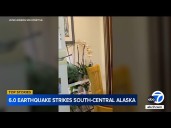 6.0 magnitude earthquake strikes northwest of Anchorage, Alaska, USGS says