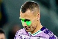 Graham Burke shrugs off lasers and €80m price tag of opposing number to land Shamrock Rovers a Euro draw