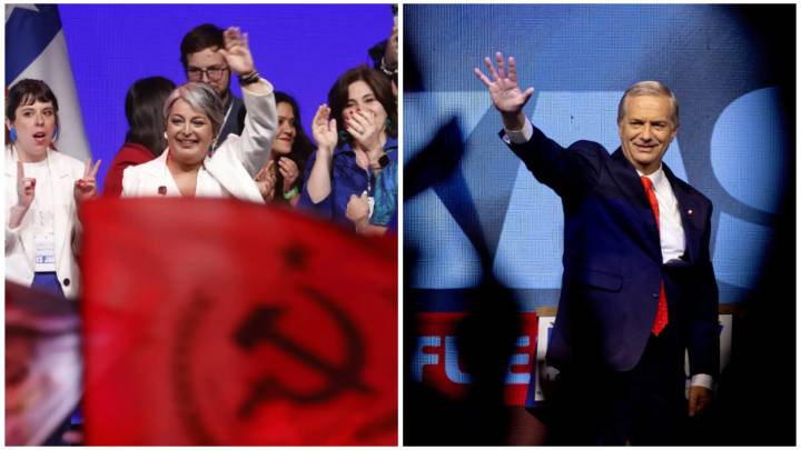 Kast y Jara se disputarán la presidencia de Chile en pleno aumento de la ultraderecha