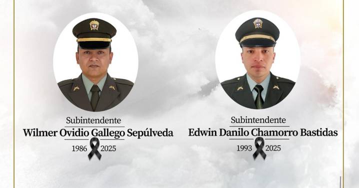 Asesinan a dos policías en Antioquia: ofrecen $500 millones de recompensa para capturar a los responsables