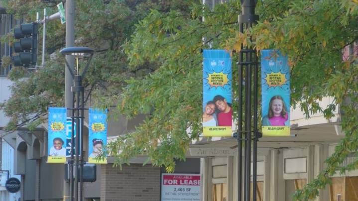 Banners & billboards celebrating National Adoption Month unveiled in Little Rock