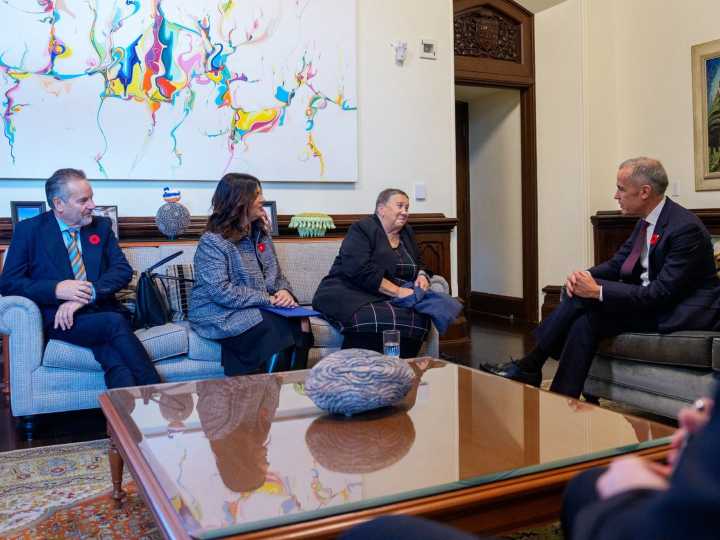 Families of Canadian Oct. 7 victims meet Carney, make policy requests