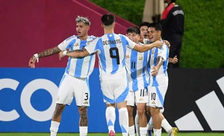 Argentina le gana 1 a 0 a Túnez en el Mundial Sub