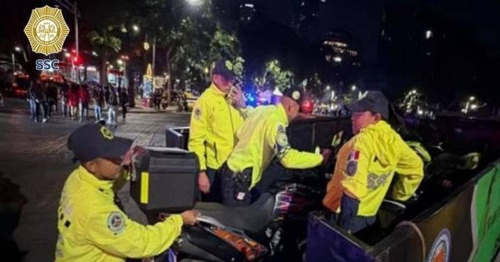 Remite SSC más de 400 motocicletas al corralón por 'Rodadas del Terror'