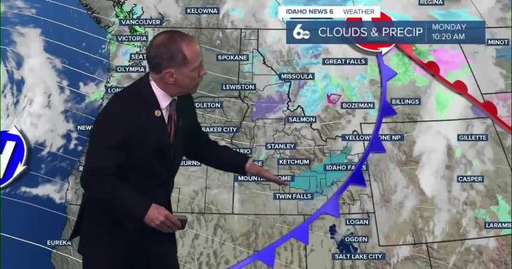 Cold front brings breezy winds and temperature drop to Treasure Valley