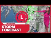 Rain on the way to California | Storm + Weekend Forecast