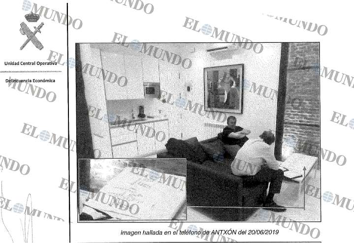 La UCO revela imágenes de Cerdán en el móvil de Antxon y afianza que el ex número 3 del PSOE posee el 45% de Servinabar