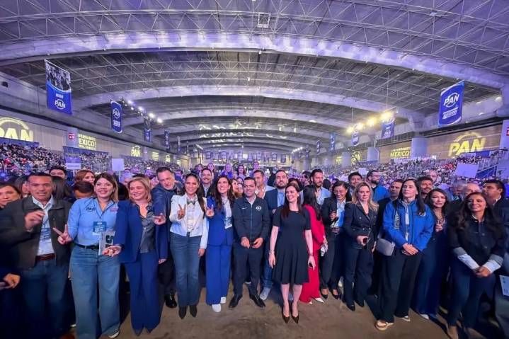 Maru Campos participa en Asamblea Nacional del PAN; destaca unidad rumbo al 2030