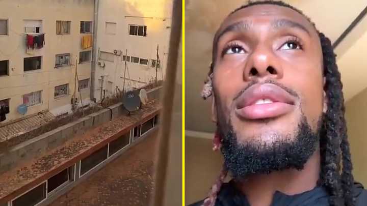 Alex Iwobi clears the air after sharing clip of shocking conditions Nigeria are staying in