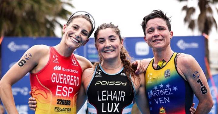 Venezolana gana bronce en triatlón de Chile