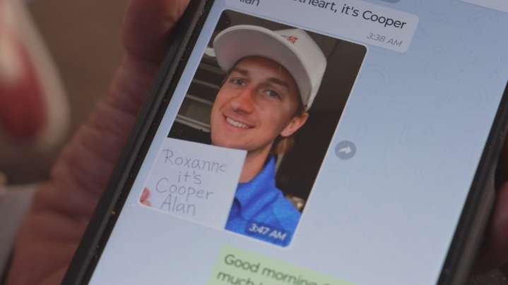 A chat with a celebrity imposter started with a photo — and ended with a woman losing $200