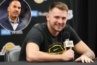 Luka Doncic raves about Mavericks fans when asked about Nico Harrison’s firing