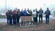 12 new concrete benches placed along Ebensburg's Ghost Town Trail