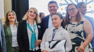 Con la entrega en Albardón, se alcanzó las 23 mil computadoras para alumnos y docentes