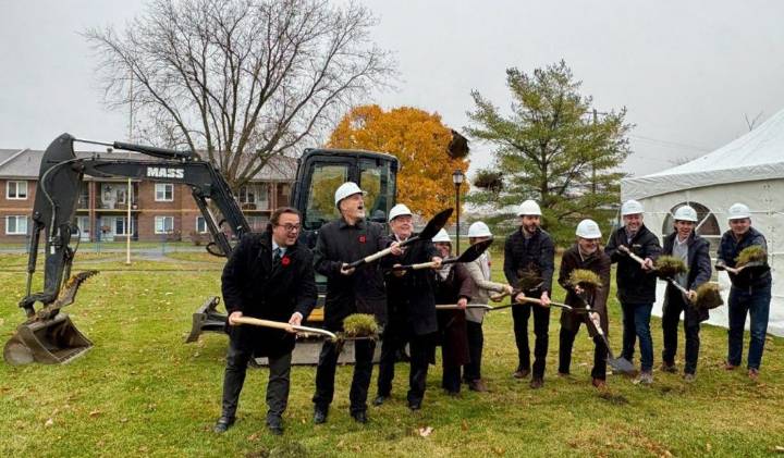 Interlude breaks ground on second-stage housing in Embrun