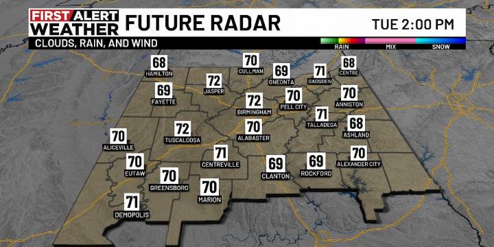 First Alert Weather: Pleasant afternoon Tuesday