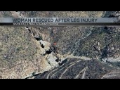 Woman with leg injury rescued from trail in Sabino Canyon