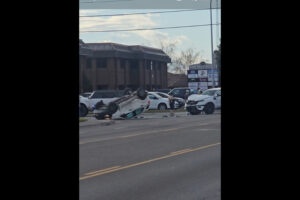 T-bone crash causes SUV to flip in Idaho Falls
