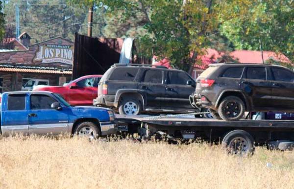 Detienen a 4, aseguran armas, droga y 9 vehículos