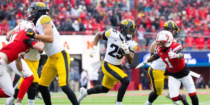 Iowa beats Huskers for 10th time in 11 meetings, shutting them down in 2nd half on way to 40