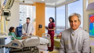 Benny Hinn Spends Another Long Day At Children's Hospital Healing Kids