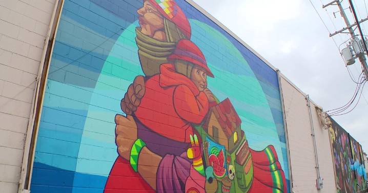 St. Paul business targeted by ICE operation features mural honoring migrants