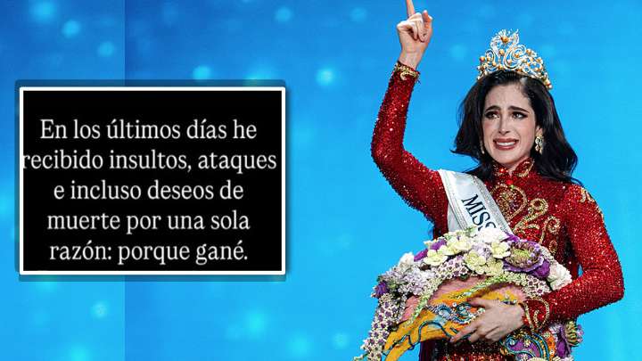 Fatima Bosch denuncia ataques tras coronarse Miss Universo