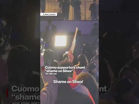 Cuomo Supporters Shame Sliwa