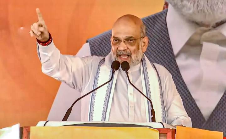 Amit Shah Pins 30 Years of Kashmir Turmoil on Former Congress Governments