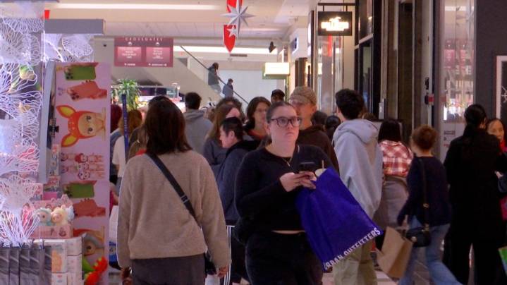 Crossgates shoppers enjoy Black Friday crowds, Christmas spirit