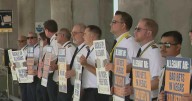 Allegiant Air pilots picket for new contracts after five
