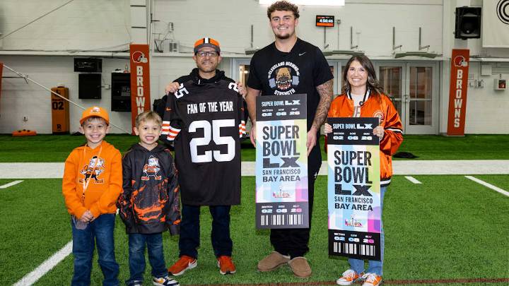 Browns nominate Kyle Kovach for NFL's 2025 Ultimate Fan of the Year
