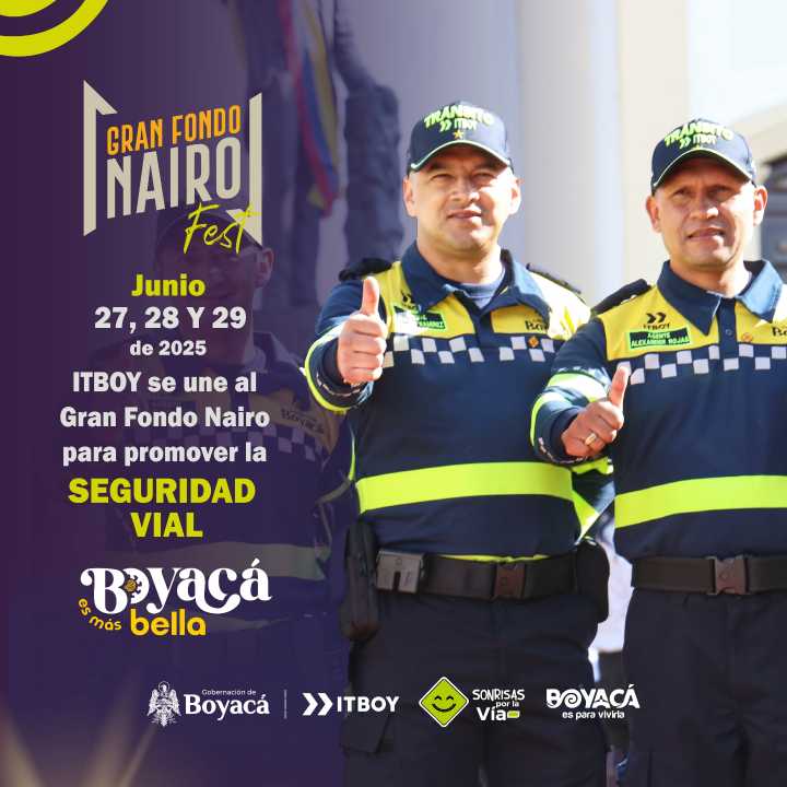 ITBOY se une al Gran Fondo Nairo en pro de garantizar la seguridad vial