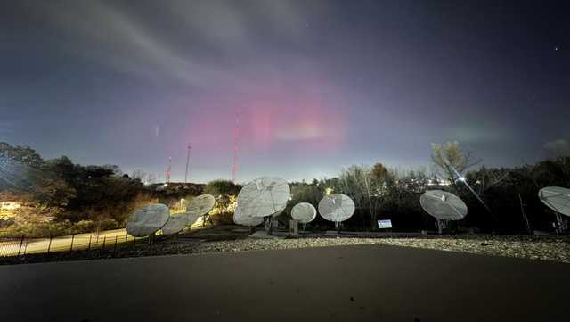 Northern Lights dazzle skies across Kansas City