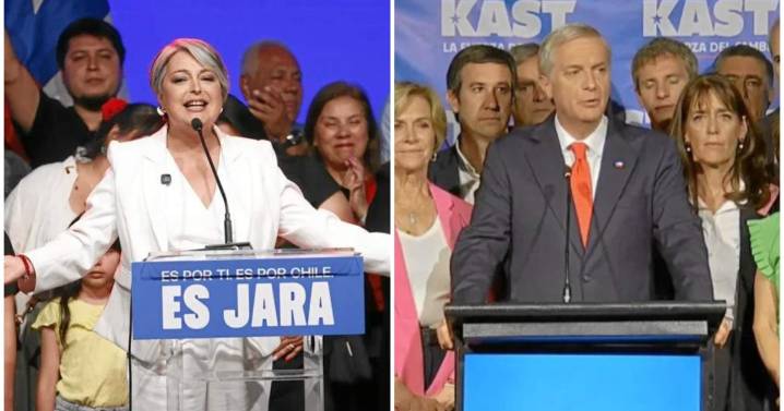 Chile, a segunda vuelta presidencial entre la izquierdista Jeannette Jara y el ultraderechista José A. Kast