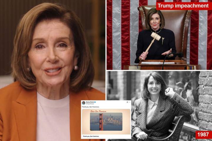 Ex-House Speaker Nancy Pelosi, 85, to retire from Congress after nearly 40