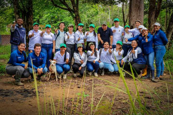 Arrancó la campaña Reverdece Casanare con su primera plantación del 2025