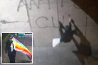 Rainbow flag-waving vandal defaced NYC churches with 'anti Christian statements'