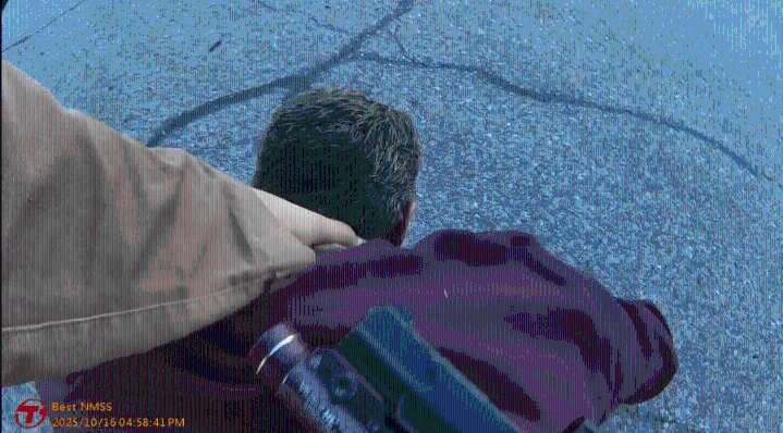 VIDEO: Security guard shoots man outside of Albuquerque Halloween store