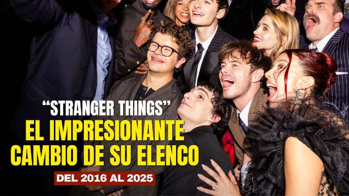 De 2016 a 2025: el impresionante cambio del elenco de la serie "Stranger Things", que estrena su quinta y última temporada