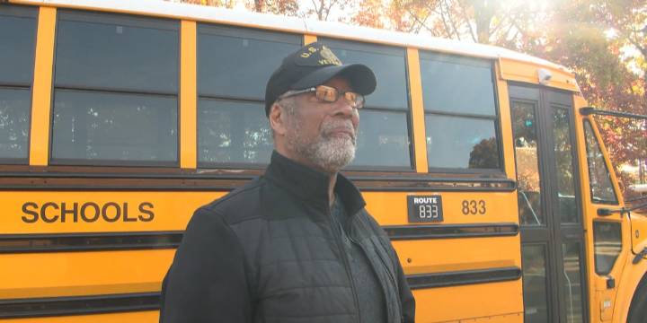 Bus driver’s kind heart brings joy to kids and families
